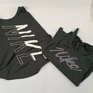 Two Nike Running Tanks Women's Xs